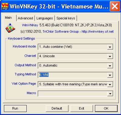 vni keyboard online